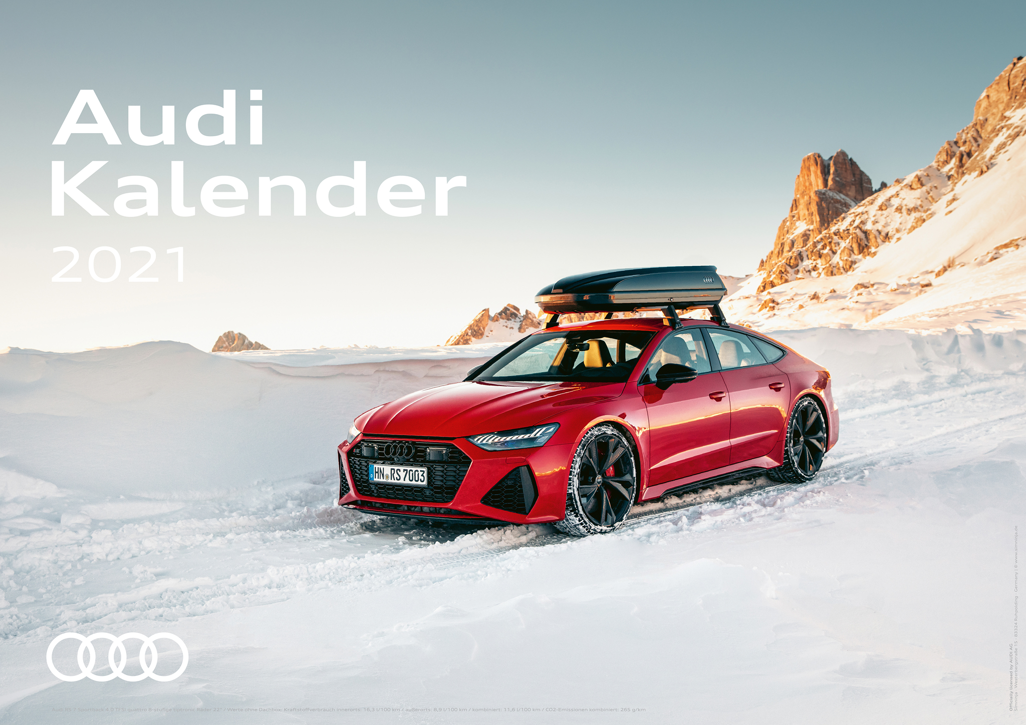Audi Kalender 2021 - DIN A2