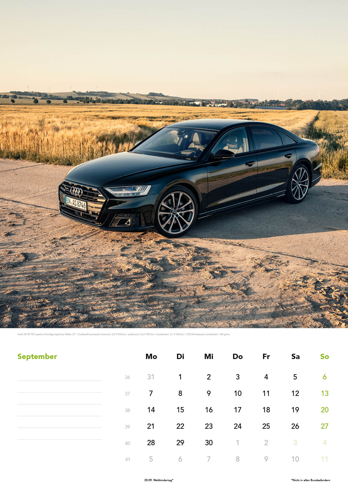 Audi Deutschland Kalender