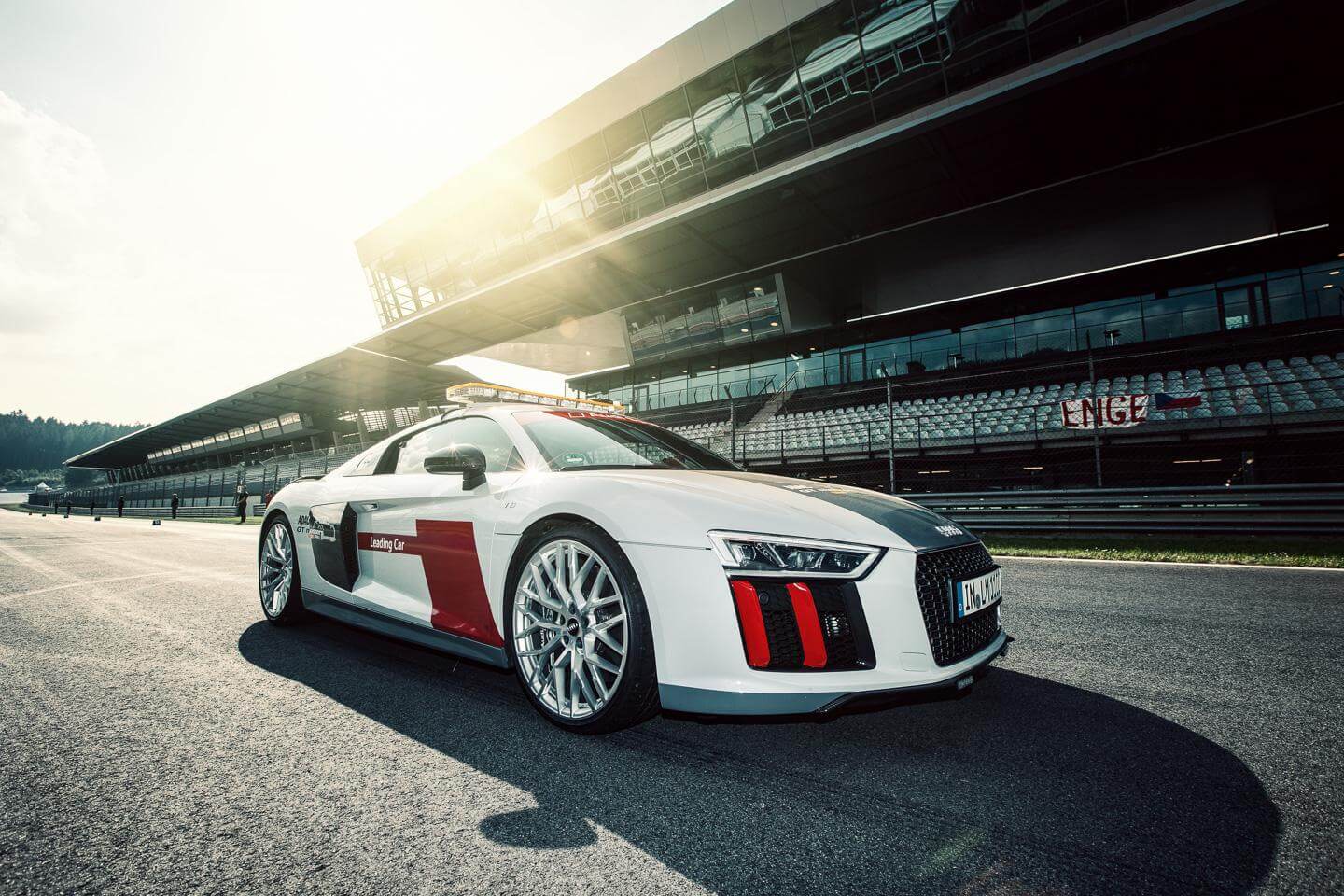 Audi R8 V10 Safety Car am RedBull Ring