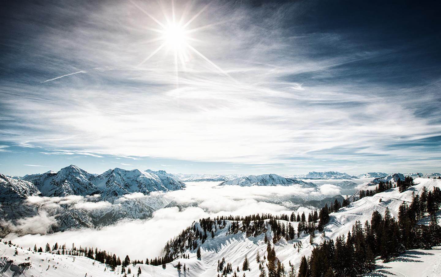 Berge im Chiemgau