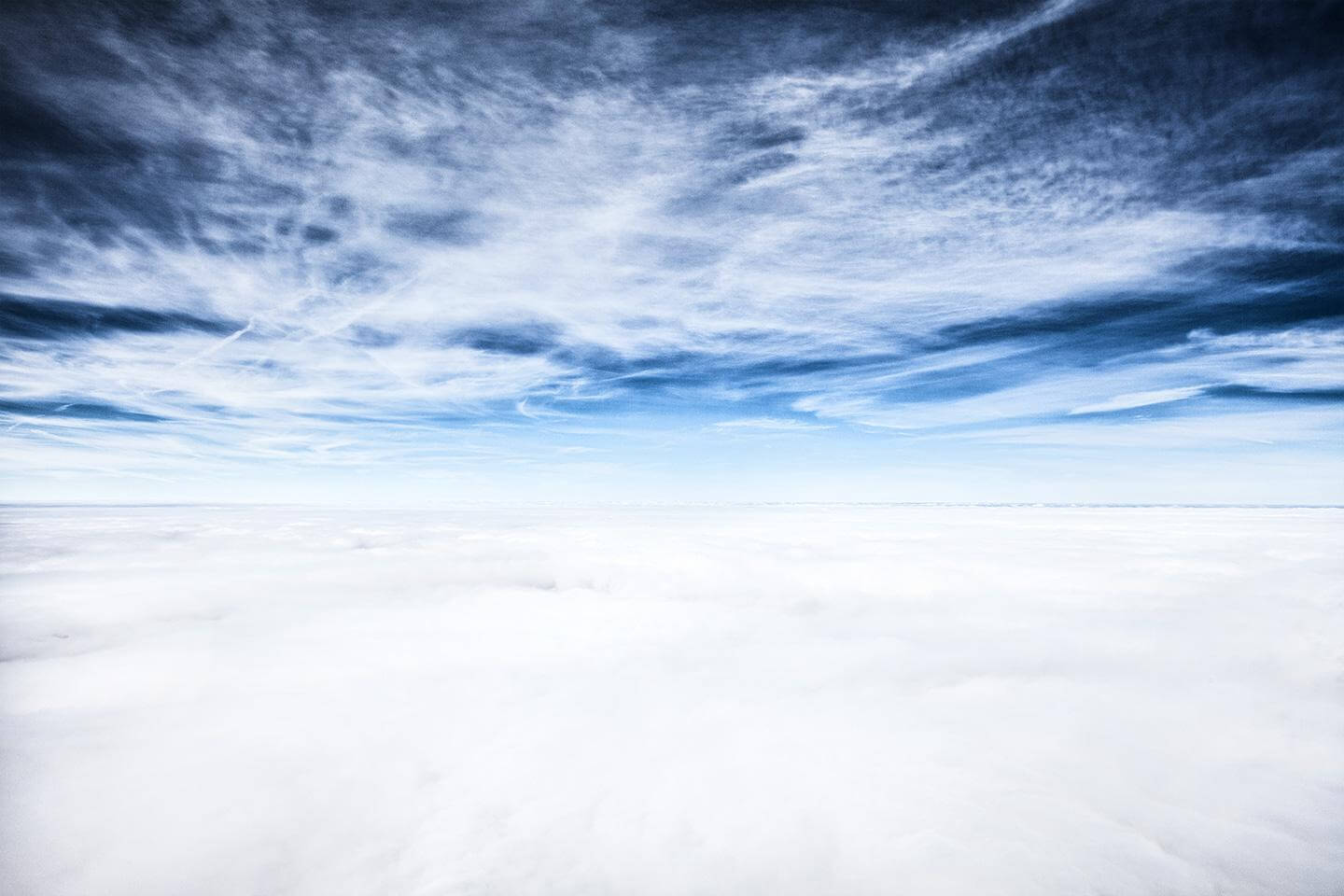 Wolkenmeer in Traunstein