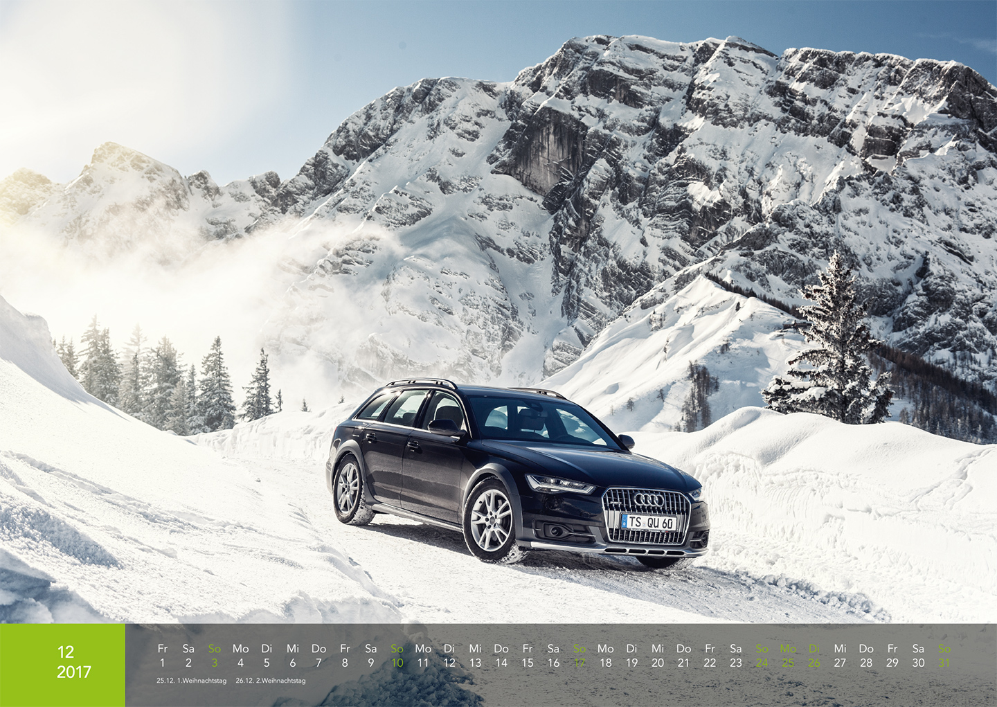 Audi Kalender 2017 - A6 allroad