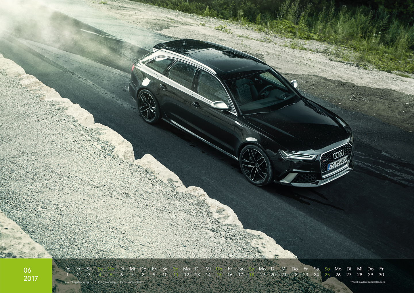 Audi Kalender 2017 - Audi RS6 Performance