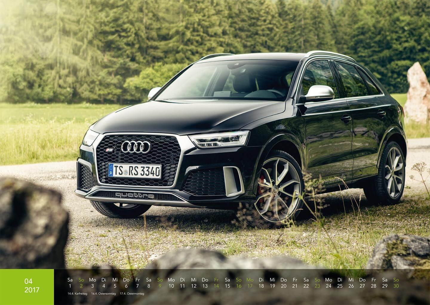 Audi Kalender 2017 - Audi RS Q3