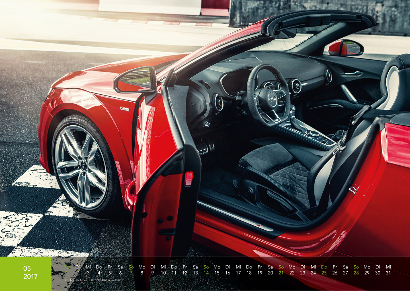 Audi Kalender 2017 - Audi TTS