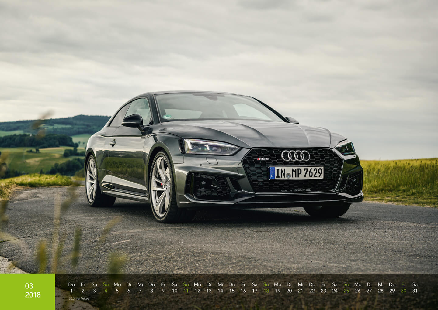 Audi Kalender 2018 - Audi RS5