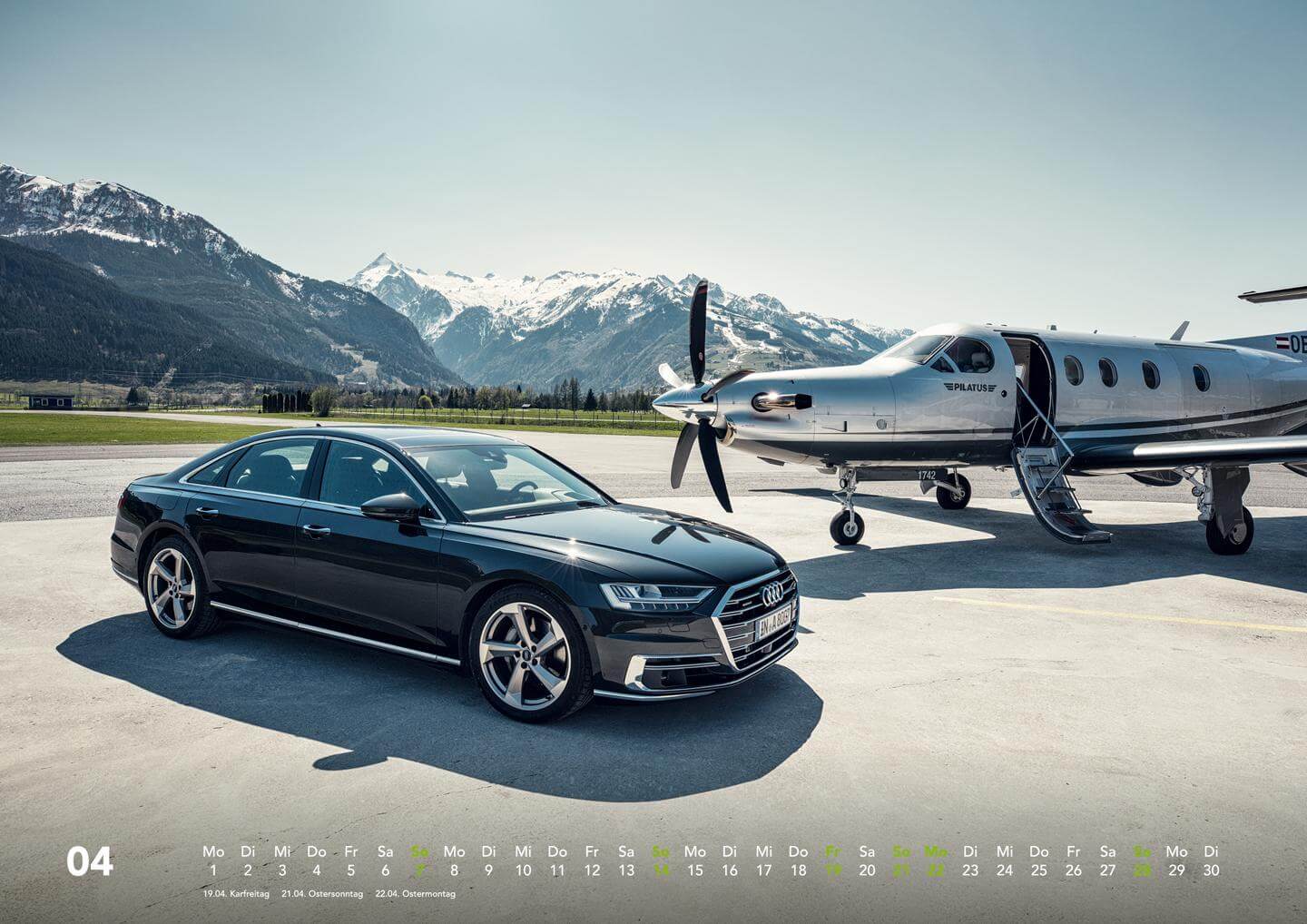 Audi Kalender 2019 - Audi A8 50 TDI