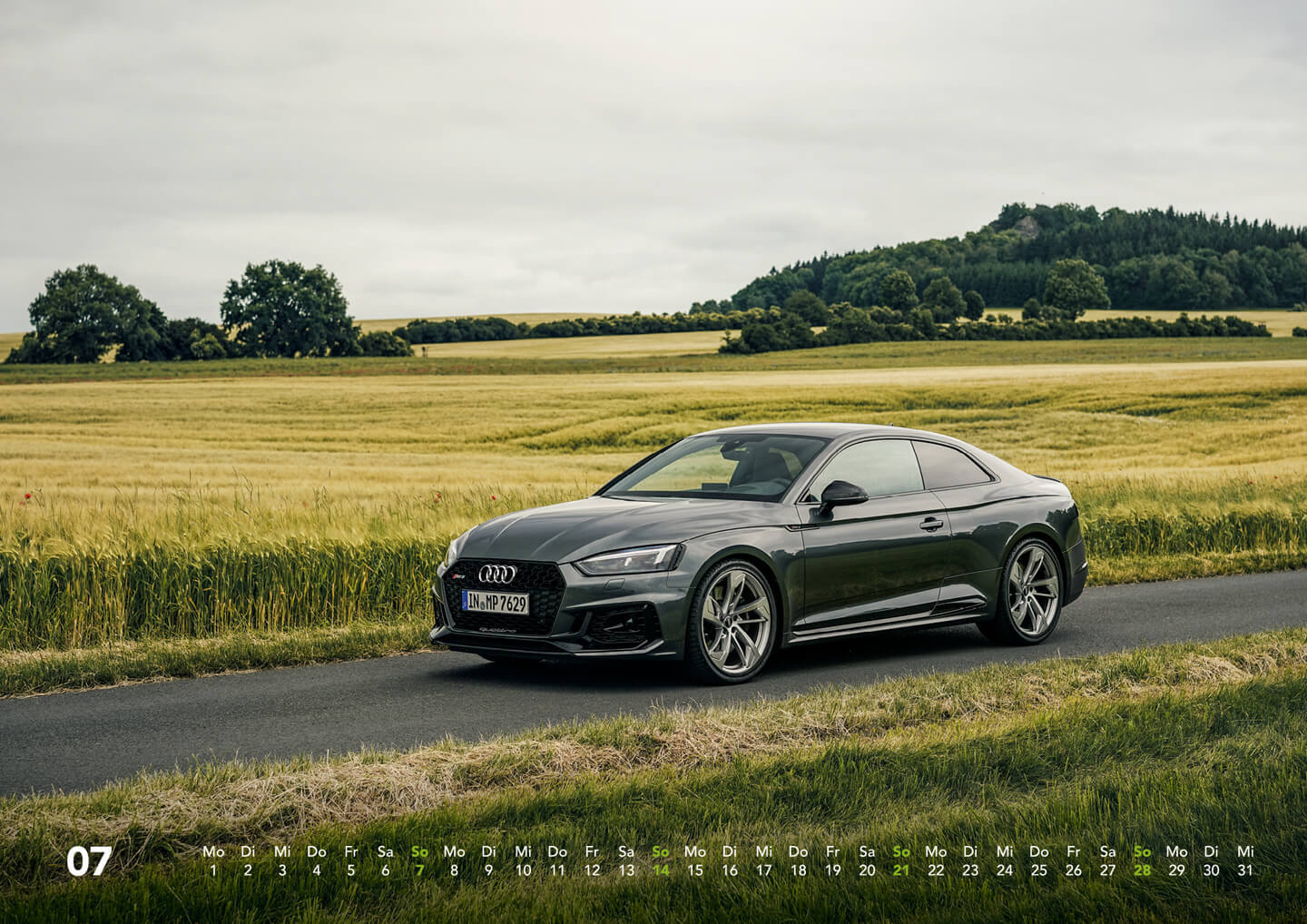 Audi Kalender 2019 - Audi RS 5 Coupé