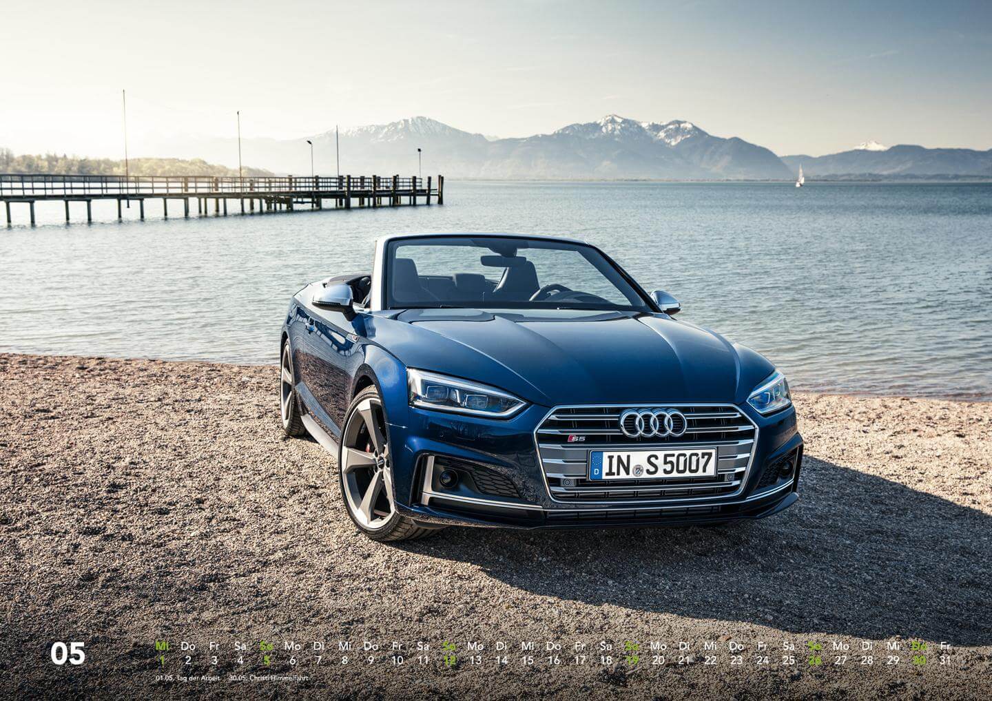 Audi Kalender 2019 - Audi S5 Cabriolet