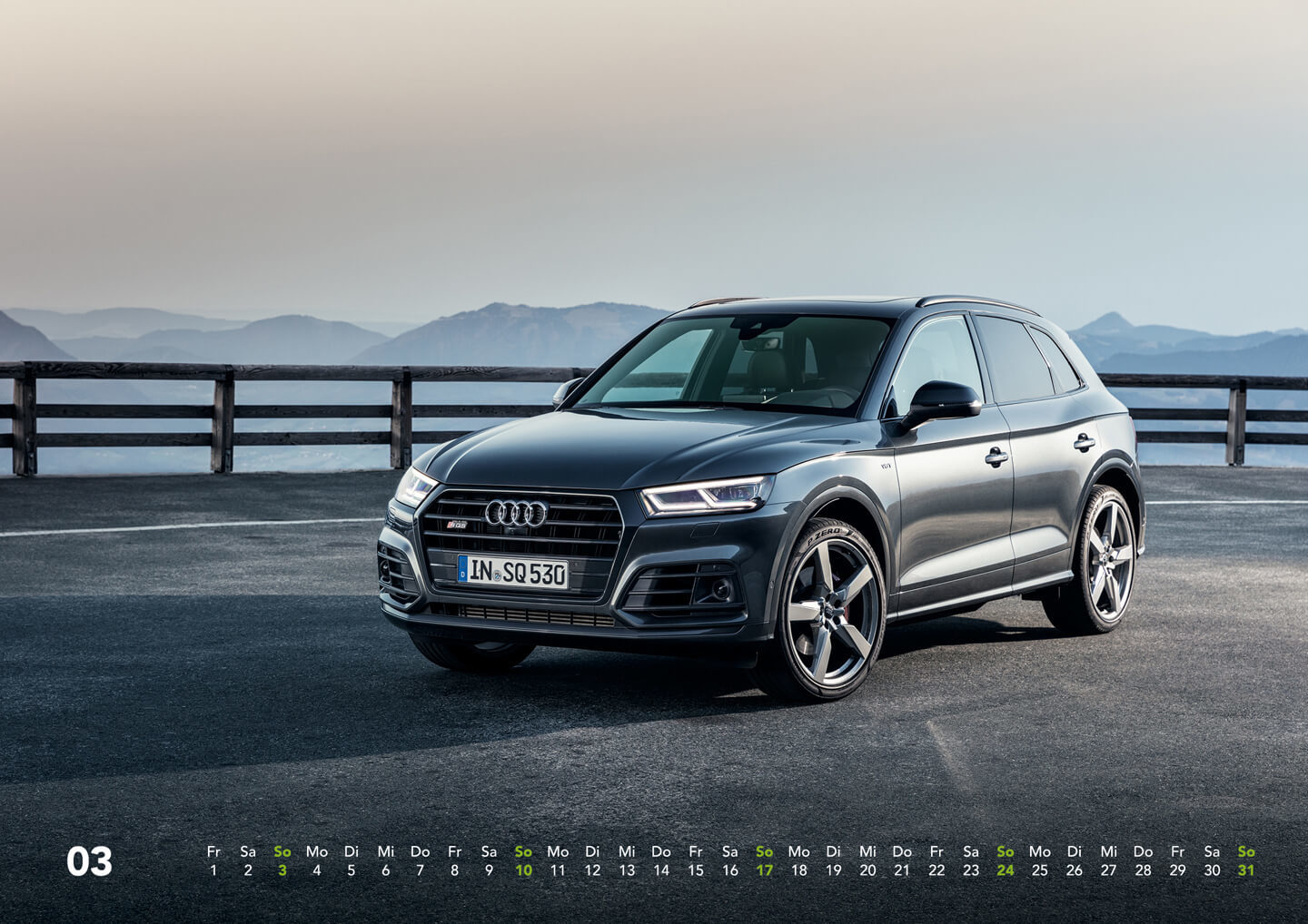Audi Kalender 2019 - Audi SQ5