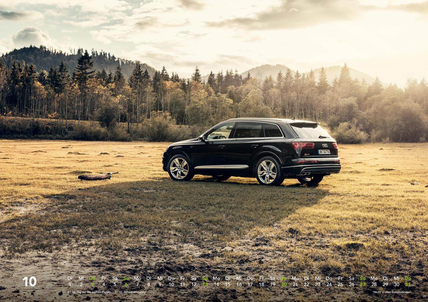 Audi Kalender 2019 - SQ7 TDI