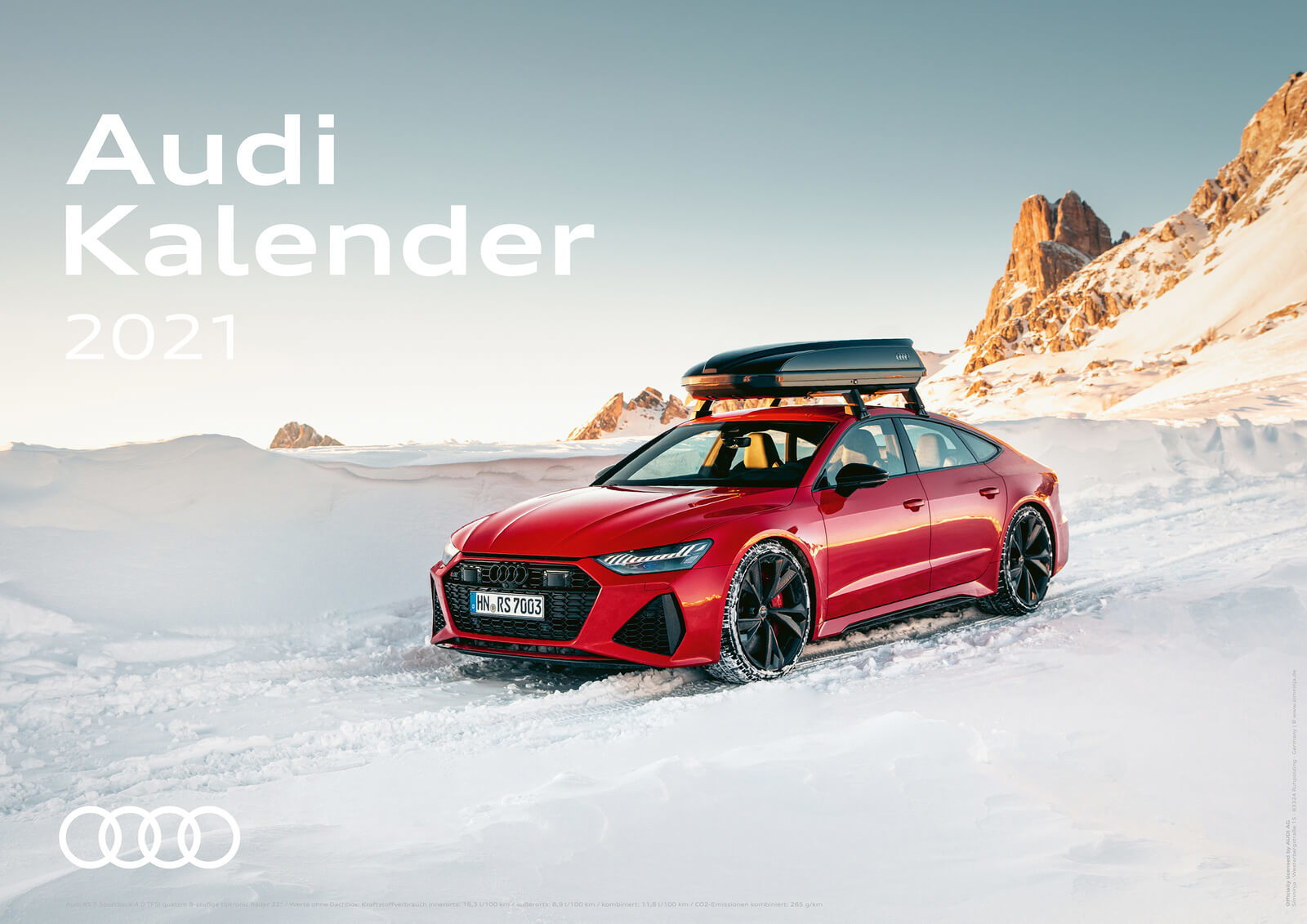 Audi Kalender 2021 - Cover