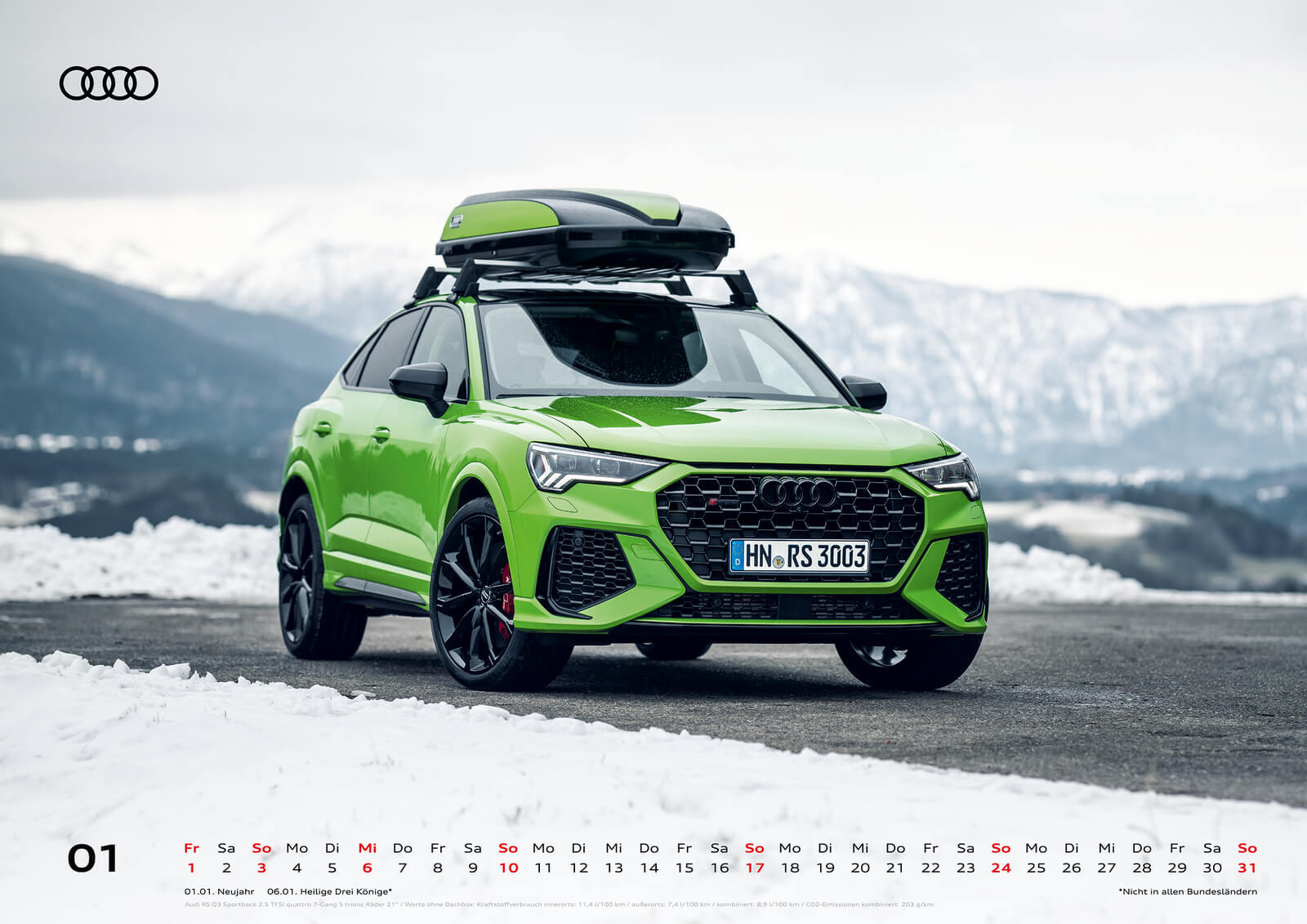 Audi Kalender 2021 DIN A2