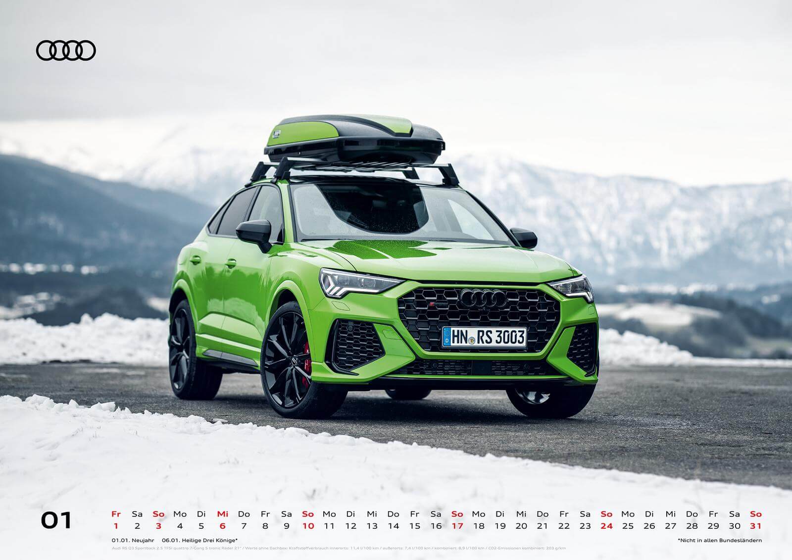 Audi Kalender 2021 DIN A2