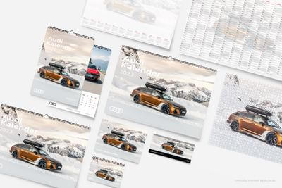 Audi Kalender 2023, Puzzle, Adventskalender &amp; Jahresplaner