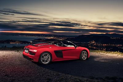 Audi R8 Spyder Car Shooting LaTurbie