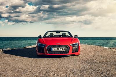 Audi R8 Spyder auf nach Monaco