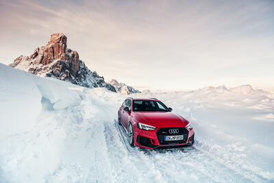 Audi RS4 B9 Avant - Passo Giau
