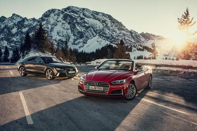 Audi RS7 Sportback & S5 Cabrio Wintershooting