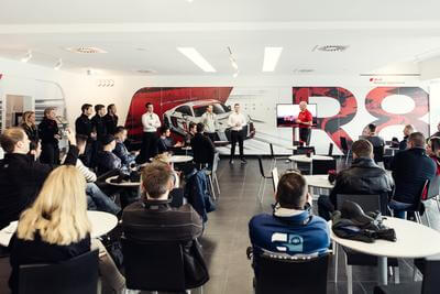 Fahrerbriefing für die Driving Experience