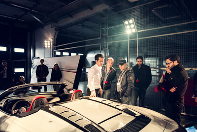 Präsentation vom neuen Audi R8 Spyder