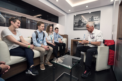 Team Rosberg - Führung