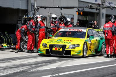 DTM Boxenstopp Audi RS4