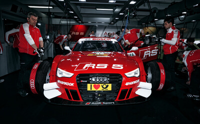 DTM Audi - Boxengasse
