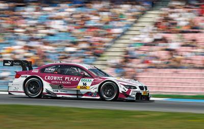 DTM BMW M3 Streckenbild