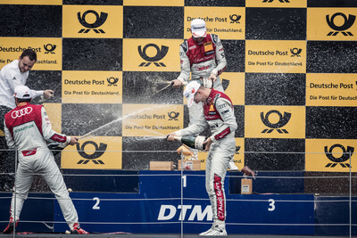 3 Fach Erfolg der Audi Piloten in der DTM