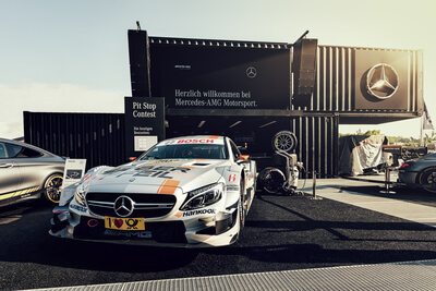 Mercedes AMG Besucherstand