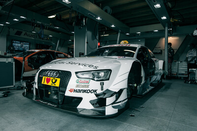 DTM Audi RS5 in der Boxengasse