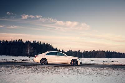 Sonnenuntergang  - Mercedes-AMG S 63 4MATIC+
