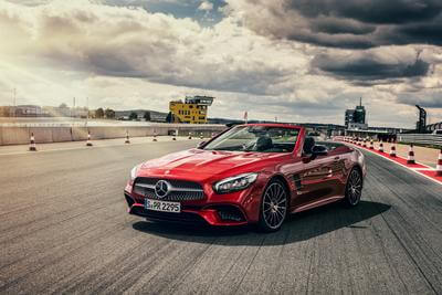 Mercedes Benz SL500 auf dem Sachsenring