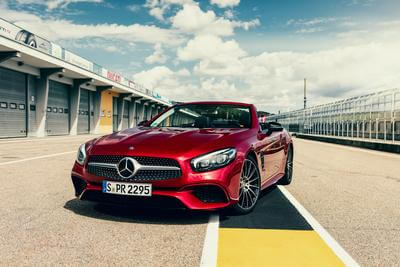 Mercedes Benz SL500 auf dem Sachsenring