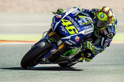 Valentino Rossi - Rennstrecke Sachsenring MotoGP