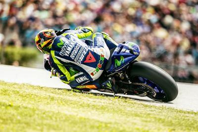 Valentino Rossi - Rennstrecke Sachsenring MotoGP