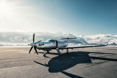 Flugzeug Shooting - Pilatus PC-12 NG