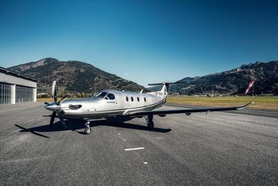 Hangar Zell am See - Pilatus PC-12 NG