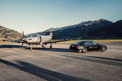 Kitzbühel Airways in Zell am See - Pilatus PC-12 NG