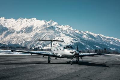 Flugzeug Shooting - Pilatus PC-12 NG