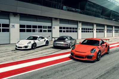 Porsche GT3RS RedBull Ring - Boxengasse