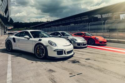 Porsche GT3RS RedBull Ring - Boxengasse