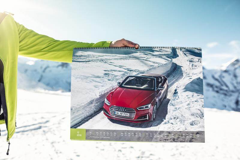 Audi Kalender 2018 Teaser