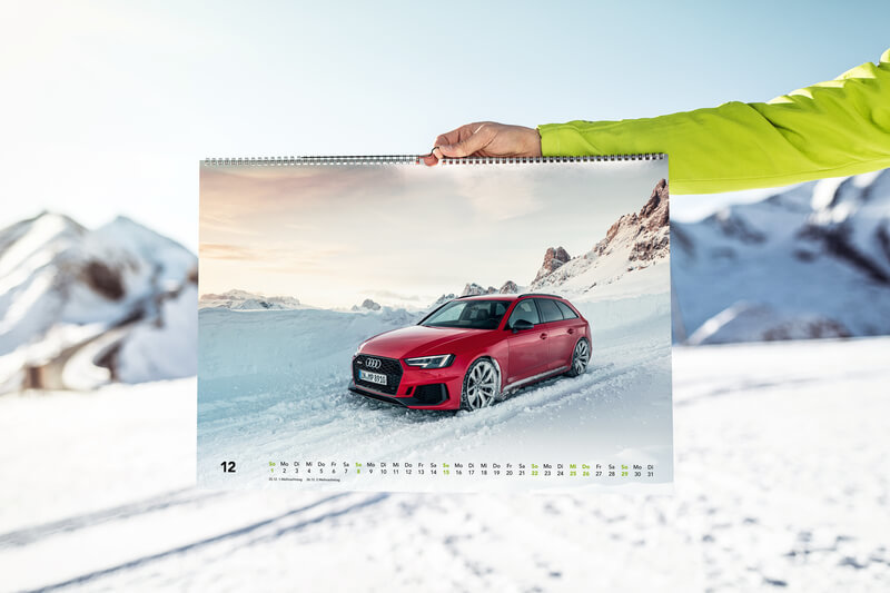 Audi Kalender 2019 Teaser