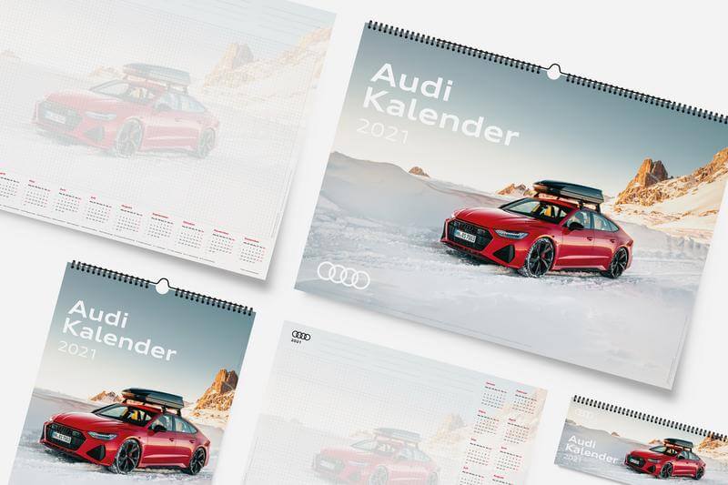 Audi Sport Simninja Werbeagentur Fotograf audi sport kalender 2021