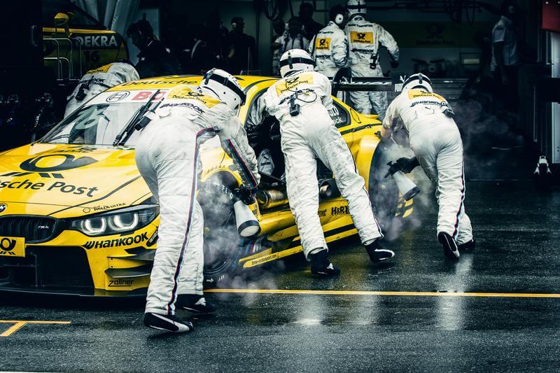 DTM BMW Boxenstopp