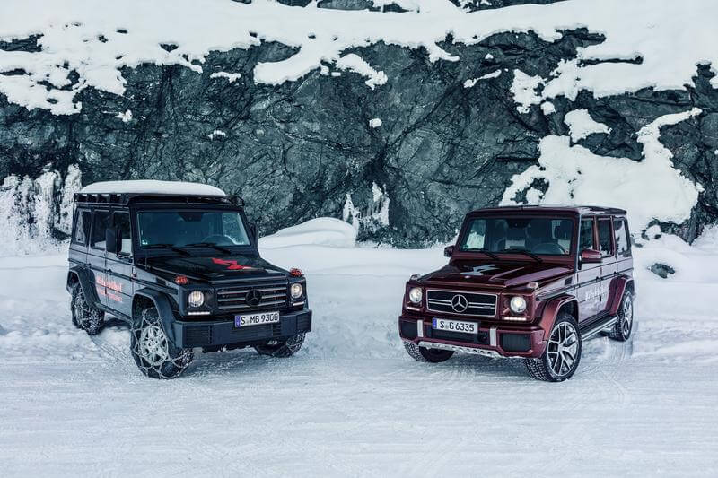 G-Klasse Offroad vs. G63 AMG