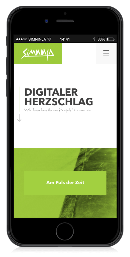 Mobile Webseiten - Responsive Webdesign